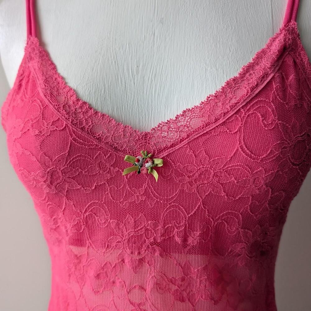 victoria's secret y2k angels stretch lace tank top - Picture 3 of 9